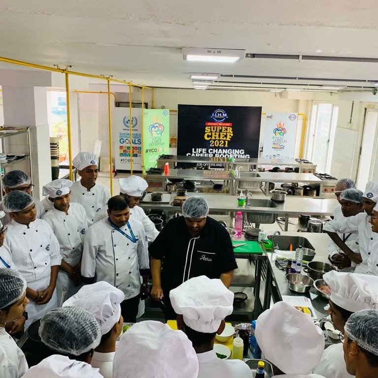 Master Class by Chef <a href="/chefamey/">Amey Marathe</a> to our 3rd Year Good Production Practical! 
Thank So Much Chef for the Amazing Session! 
@jearnestimmanuel 
@drsubornobose 
#iihmhyderbad #Iihmness #iihmbest3yrs