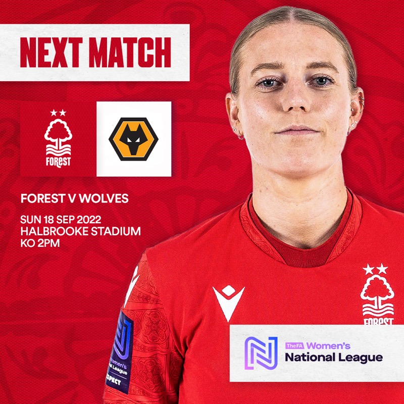 NFFC's tweet photo. Tickets for @NFFCWomen's top of the table clash against Wolves this Sunday are priced at just £5 for adults and £3 for kids 🤩

📍 Halbrooke Stadium
🗓 18th September, kick-off 2pm

Buy your tickets now by clicking the link below 👇