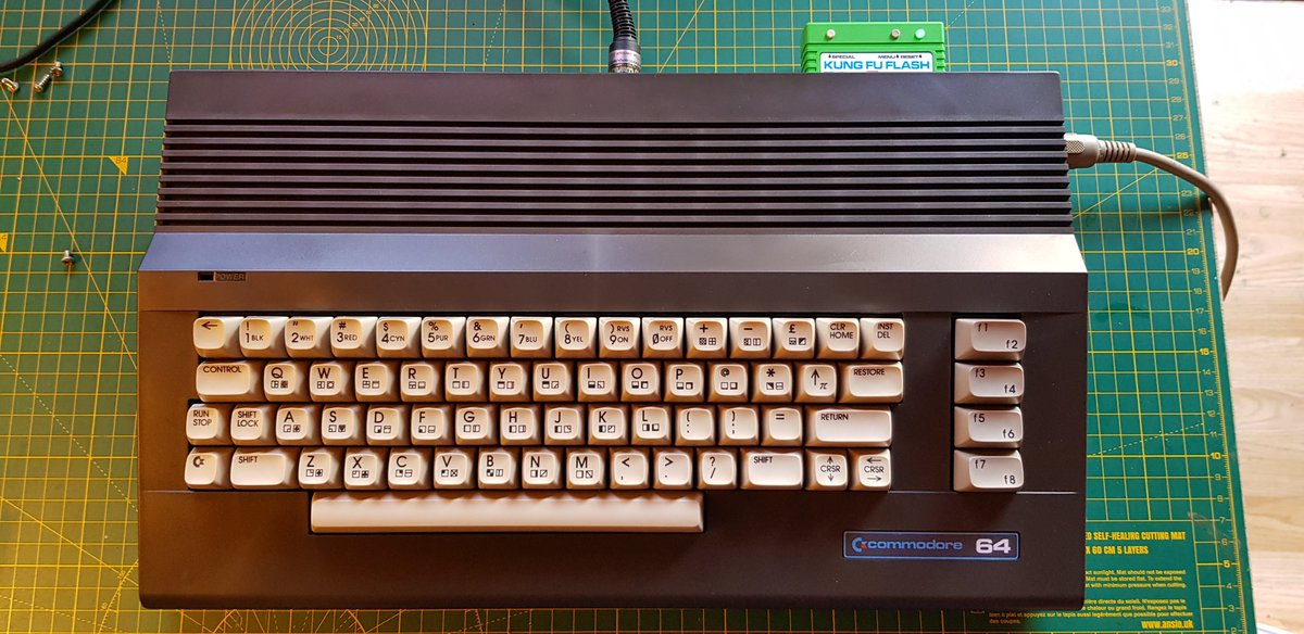 _gazmarshall's tweet photo. The finishing touches are coming together!😋 #c64 #sixtyclone https://t.co/3J6dTUVisU