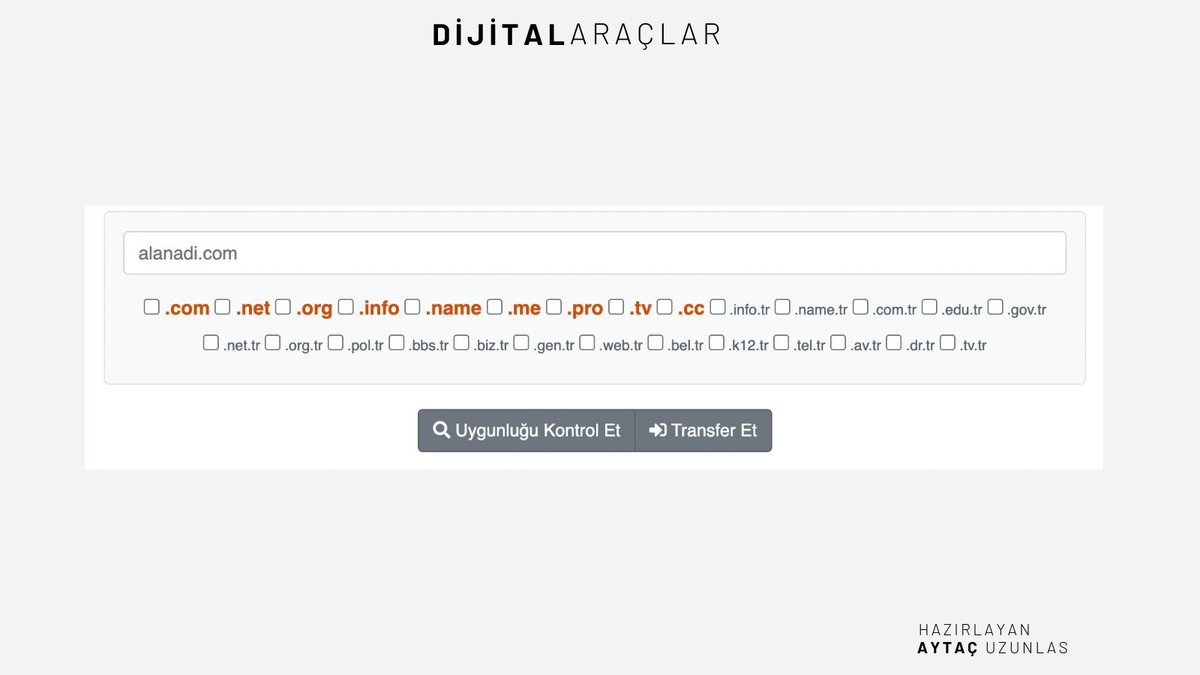uzunlas's tweet photo. 🌐🇹🇷  TRABİS bugün açılıyor. Artık .tr alan adları için belge zorunluluğu olmayacak.  

🏢 Kurumunuzun, organizasyonunuzun ya da kendinizin internet ortamında markalamasını başkalarının almasını istemiyorsanız, hızlıca başvurunuzu yapmalısınız. https://t.co/8RpyLjoNuD