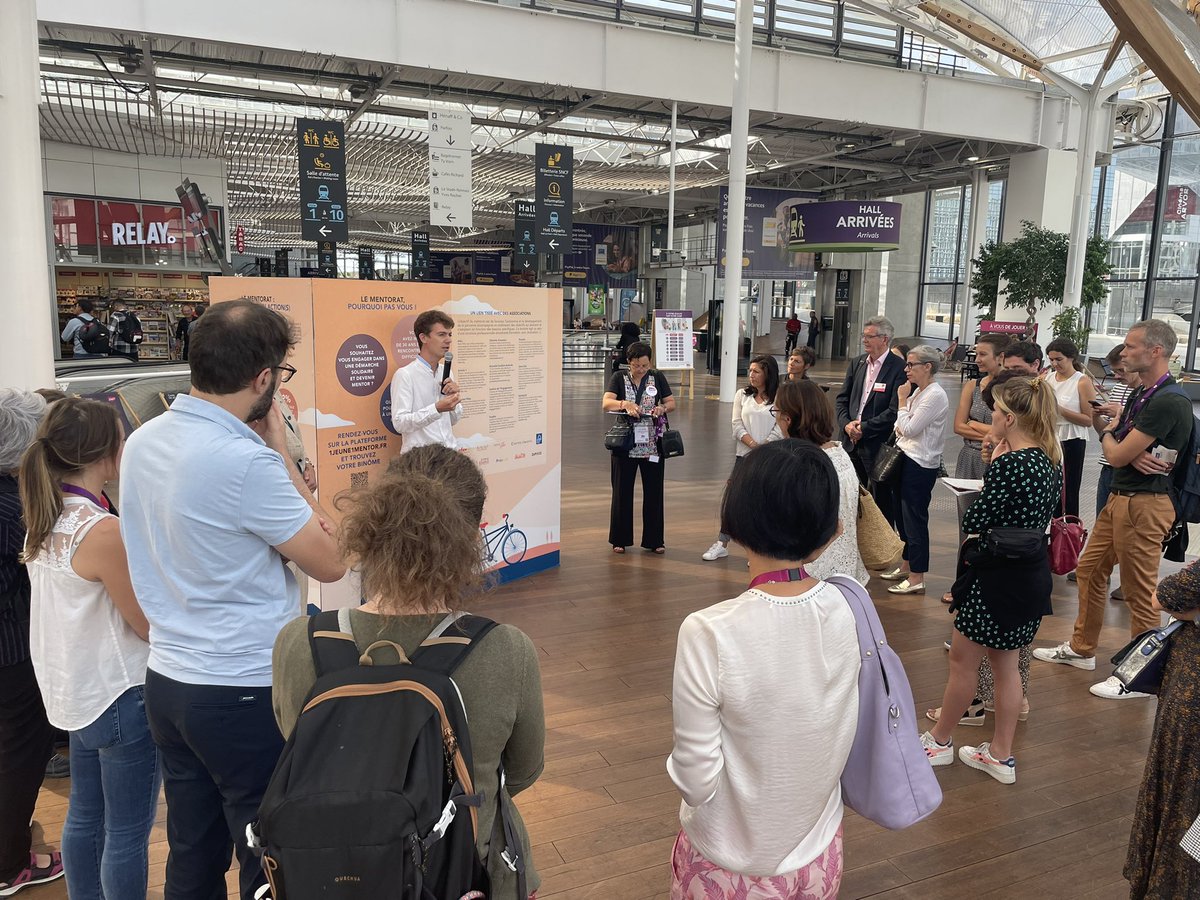 L’exposition « la #solidarité en action » est inaugurée ce matin en gare de #Rennes par la <a href="/FondationSNCF/">Fondation SNCF</a> et le <a href="/CollectifMentor/">Collectif Mentorat</a>.  Le #mentorat favorise et accompagne l’#autonomie et le #developpement des jeunes  en <a href="/regionbretagne/">Région Bretagne</a> <a href="/sylvie_mousset/">Mousset Sylvie</a> @MEuverte