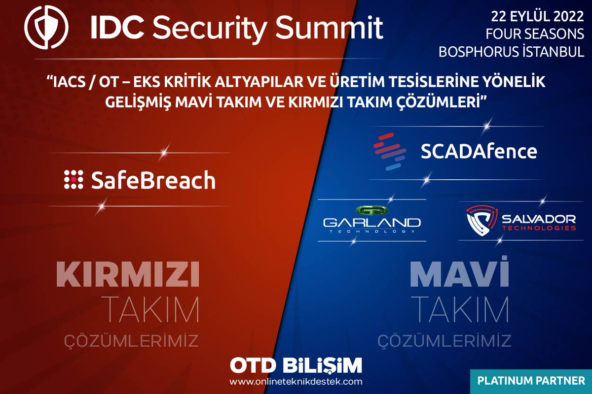 #EndüstriyelDönüşüm #DijitalDönüşüm 
#Endüstri40 #Robot #TeknolojiyeBakış #Endüstri40 #otomasyon
#bas #threatintelligence #zeroday  
#cybersecuritythreats #vulnerability #BestInBAS 
#ransomwareprotection
#NetworkTAPs #ICS #OT #industrial #otcybersecurity 
#criticalinfrastructure