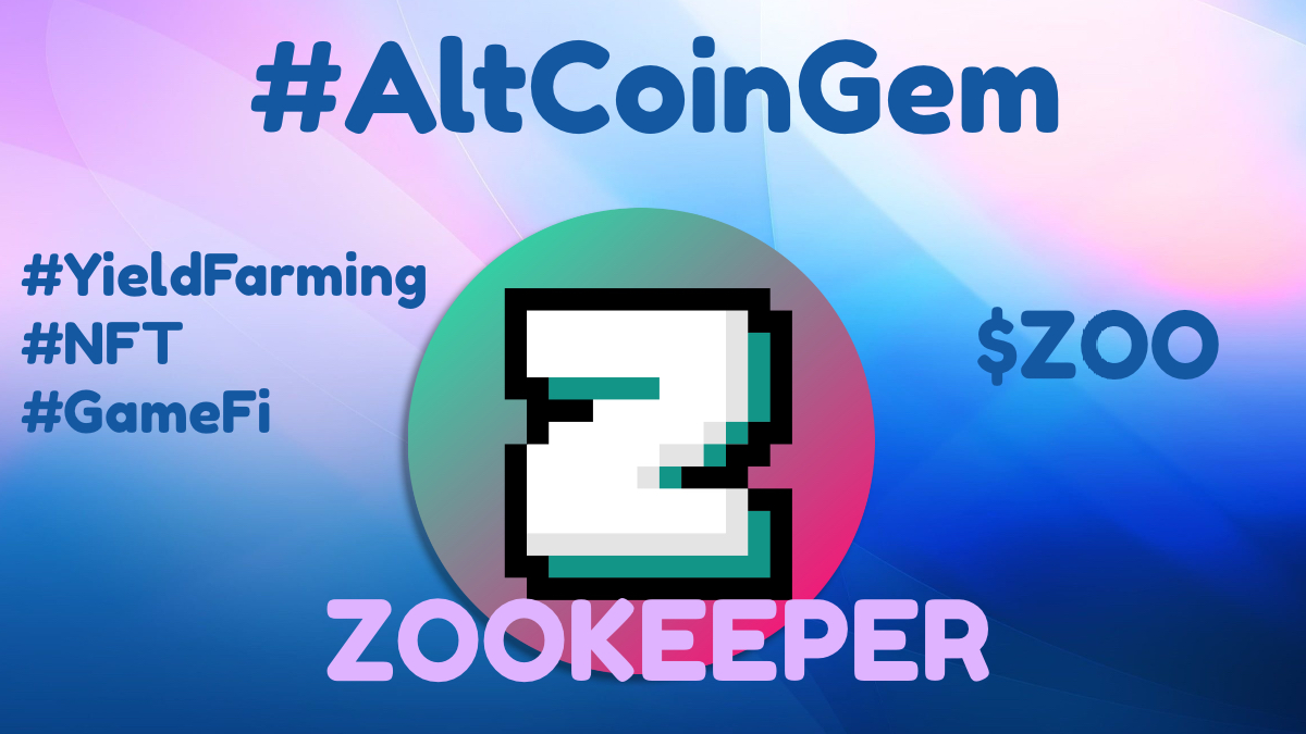 Don't sleep on this #altcoin gem. Yes it could be a financial advice!

<a href="/ZooEcosystem/">Zooecosystem</a> $ZOO #Zoogames #p2e #GameFi‌ #crypto #AVAX #Wanchain #ETH