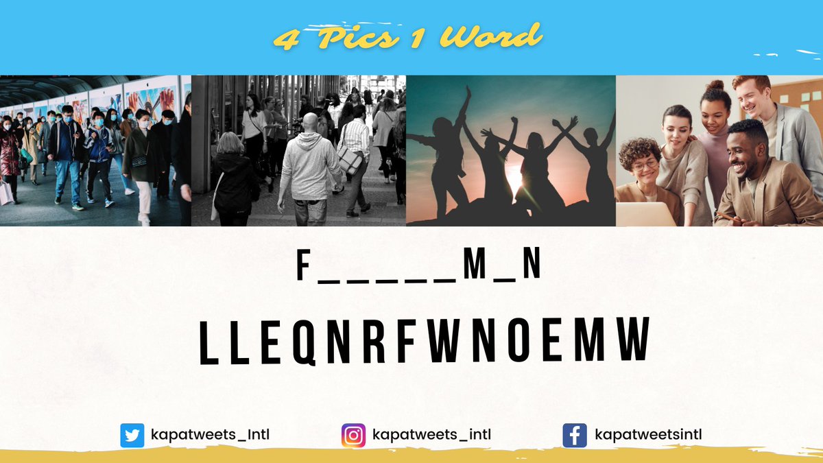 Kapatweets_Intl's tweet photo. Guess the word based on the four pictures.

 Love for Humanity
#PureDoctrinesOfChrist https://t.co/lwHrNZXpsE