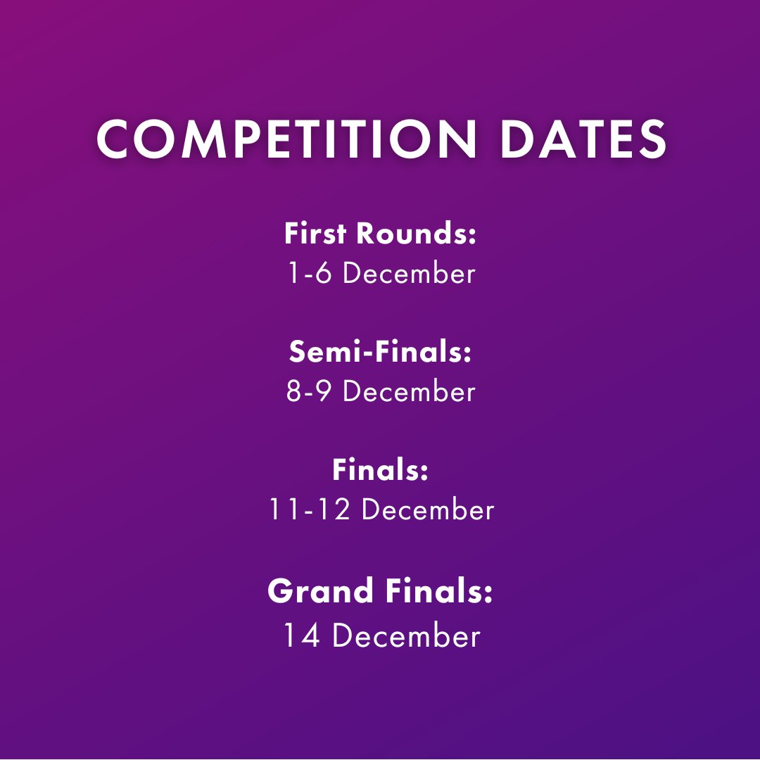 sivcsg's tweet photo. SIVC returns 1-14 Dec 2022! 30 contestants from around the world, 4 live rounds, 1 common passion - bringing new, unique interpretive styles of classical music.

More at https://t.co/QVhN8gzzUu.

#SIVC2022 #sivcsg #singapore #violin #classicalmusic https://t.co/c8xjowsbOB