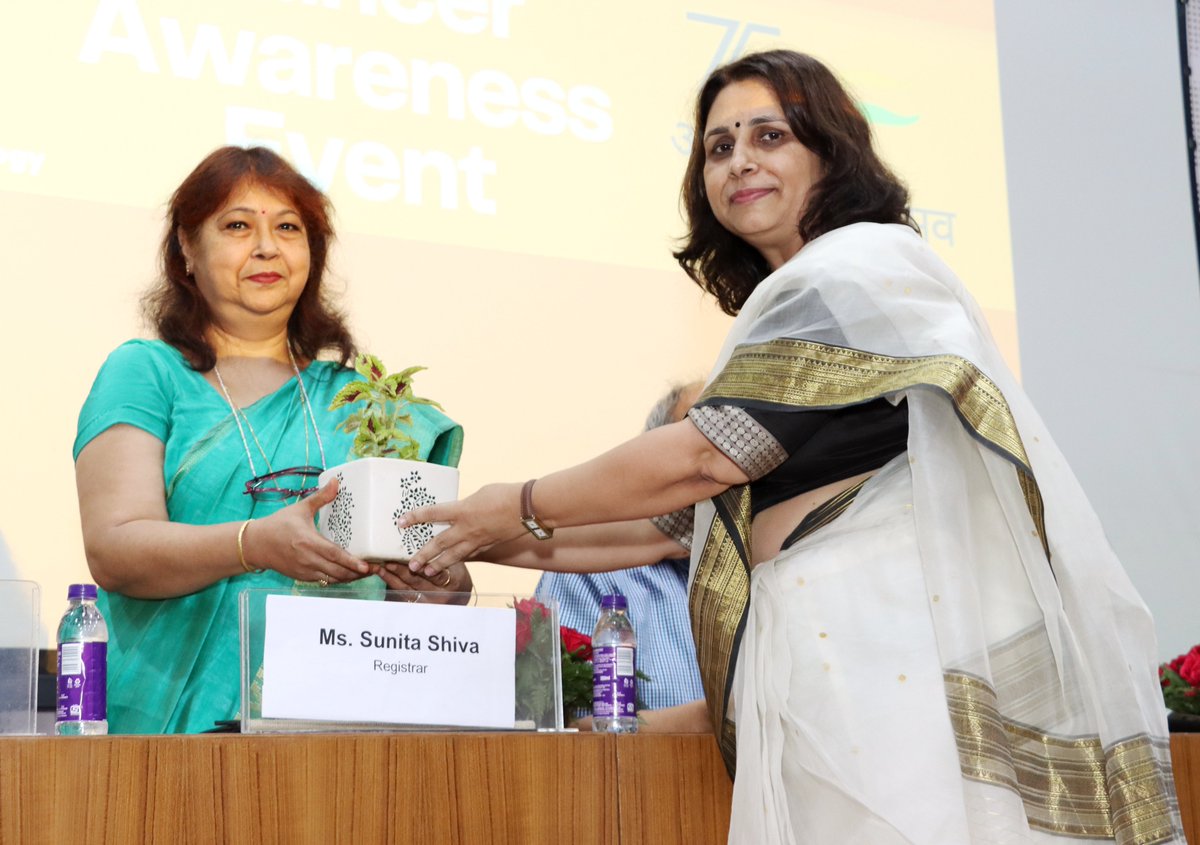 GGSIPUIndia's tweet photo. #CancerAwarenessEvent https://t.co/2ZW3UdOVw1