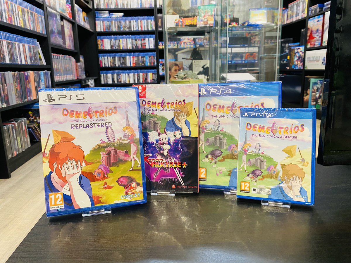 CollectorVault's tweet photo. #demetrios?… anyone? 🥰 Follow #redartgames @ Tokyo 4 new releases!

#gamemuseum #ragular #gamecollection #gameroom #gamecollecting #indie #indiegames #raregames #limitedgames #videogames https://t.co/51ZMLxn5Ur