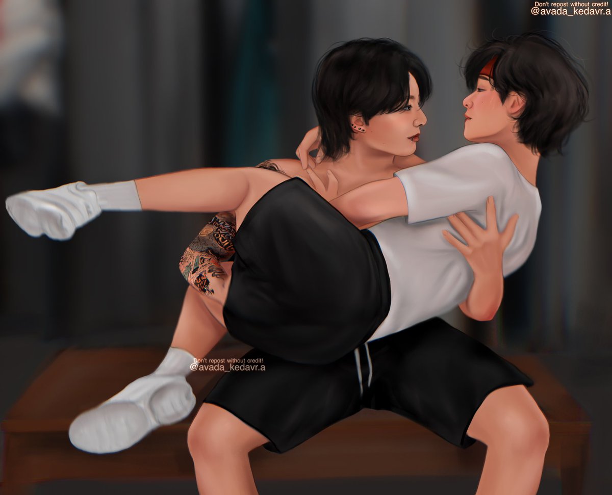 Akedavr's tweet photo. Coach Jeon 
#vkook #JUNGKOOK #TAEHYUNG #taekook #kookv #KookTae 
🔞Full is on my Patreon, Buy Me a Coffee and Boosty🔞 https://t.co/tlsHr6EDXG
