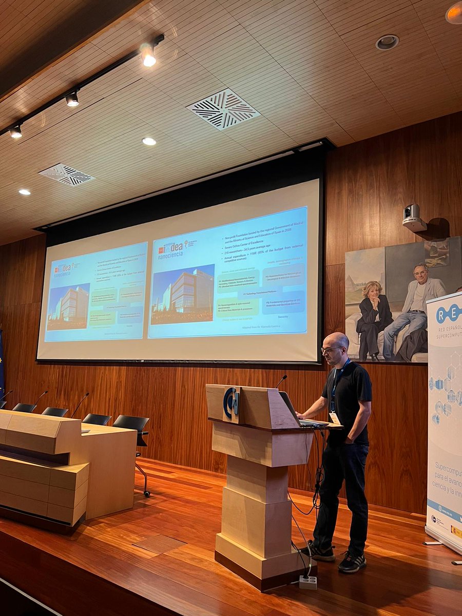RES_HPC's tweet photo. Seguimos con las sesiones de la #JURES22 ❗️❗️❗️
Durante esta tarde, Dra. Roberta Ferris, Dr. Jose Ángel Silva-Guillén y Dra. Anne Gosset presentan su trabajo en la Conferencia Anual de Usuarios de la RES.
@icn2nano @IMDEA_Nano @UDC_gal https://t.co/WB3SWZb2SN