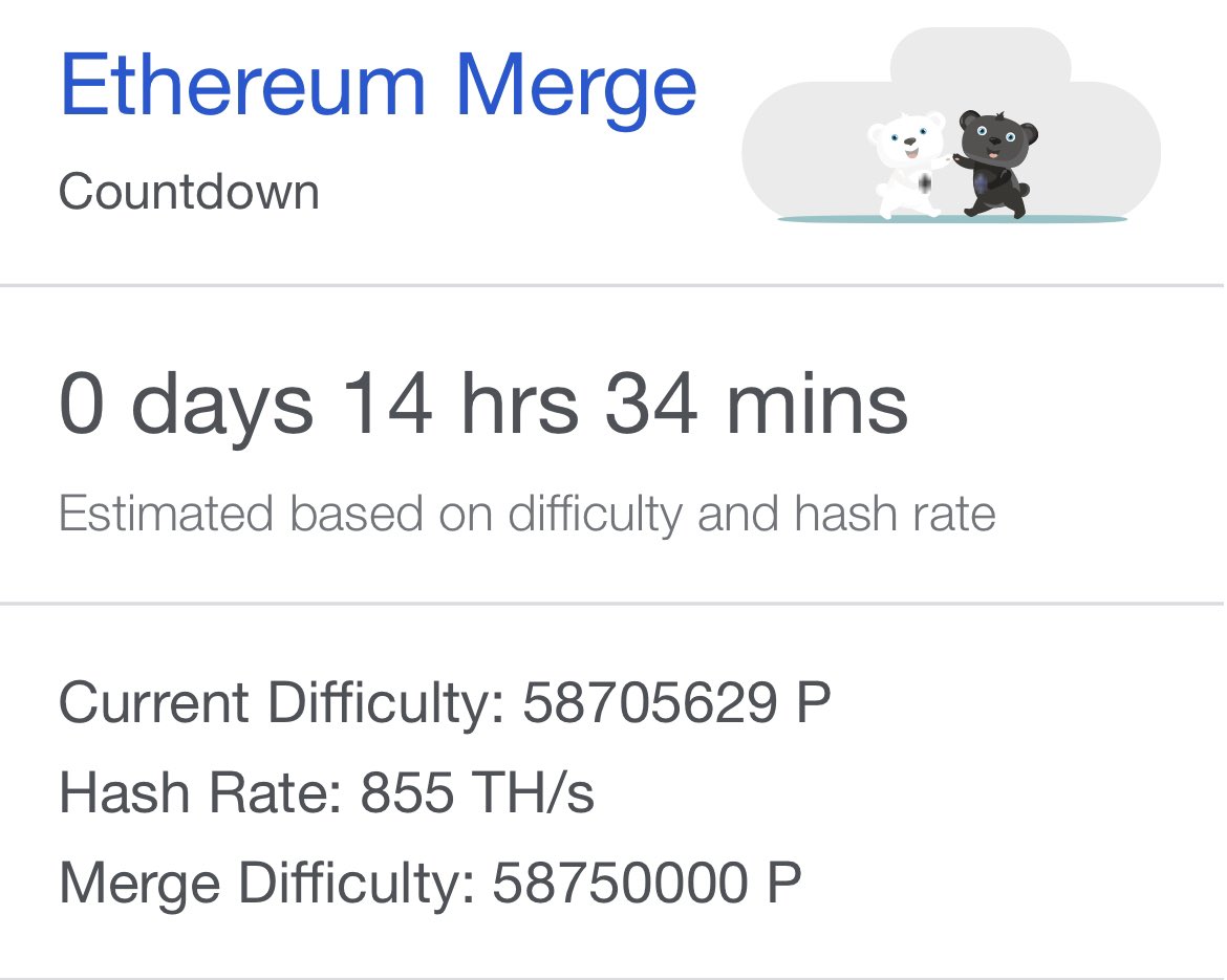 So close 🙏🏻… #TheMerge