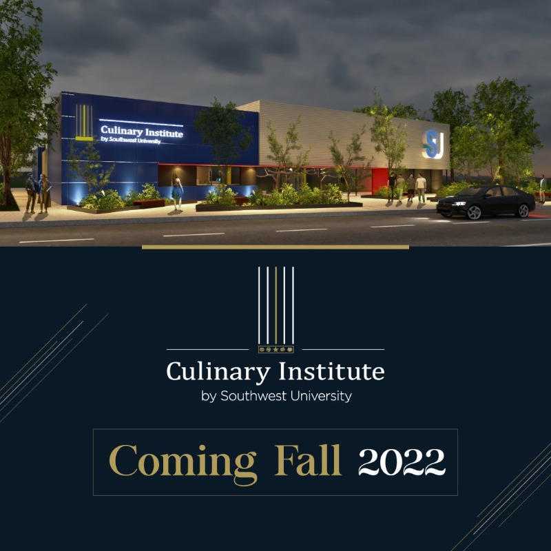 Southwest University (@Southwest_U) on Twitter photo 2022-09-14 14:21:02 We’re thrilled to share the news about our newest project coming this Fall. A unique experience in education that will impact our entire region.
🧑🍳 For more information follow our social media: bit.ly/CulinarySU
#ElPaso #CulinaryInstitute #SUmakesYOUhappen We’re thrilled to share the news about our newest project coming this Fall. A unique experience in education that will impact our entire region.
🧑🍳 For more information follow our social media: bit.ly/CulinarySU
#ElPaso #CulinaryInstitute #SUmakesYOUhappen