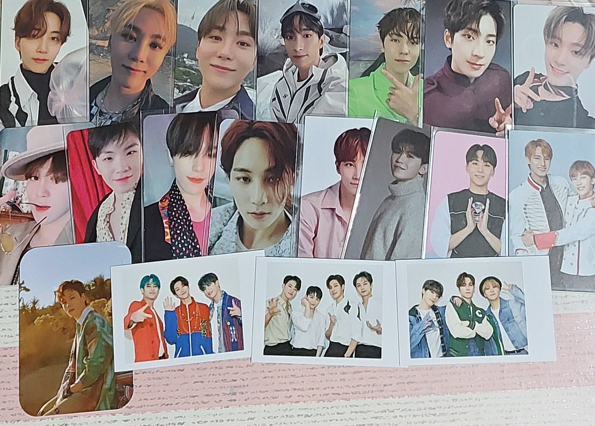 chaeliecoup's tweet photo. ic wts lfb ph only • 

╰ assorted seventeen photocards set
╰ 14,250 php (13.8k payo) 
╰ strictly sold as a set but can look for kahati, will only ship to 1 add
╰ jun piloto (flawed), can send vid condi
╰  payo / 50% dp, rb: 1-2 weeks
╰ dm to claim https://t.co/mkmf6w7J3z