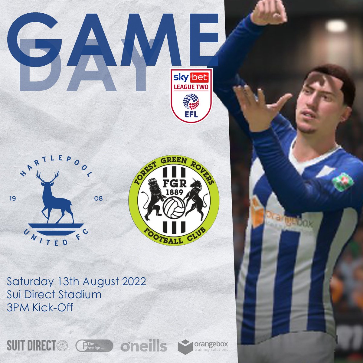 HartlepoolUFC's tweet photo. TODAY WE PLAY!!!! https://t.co/EeCkaGgM6h