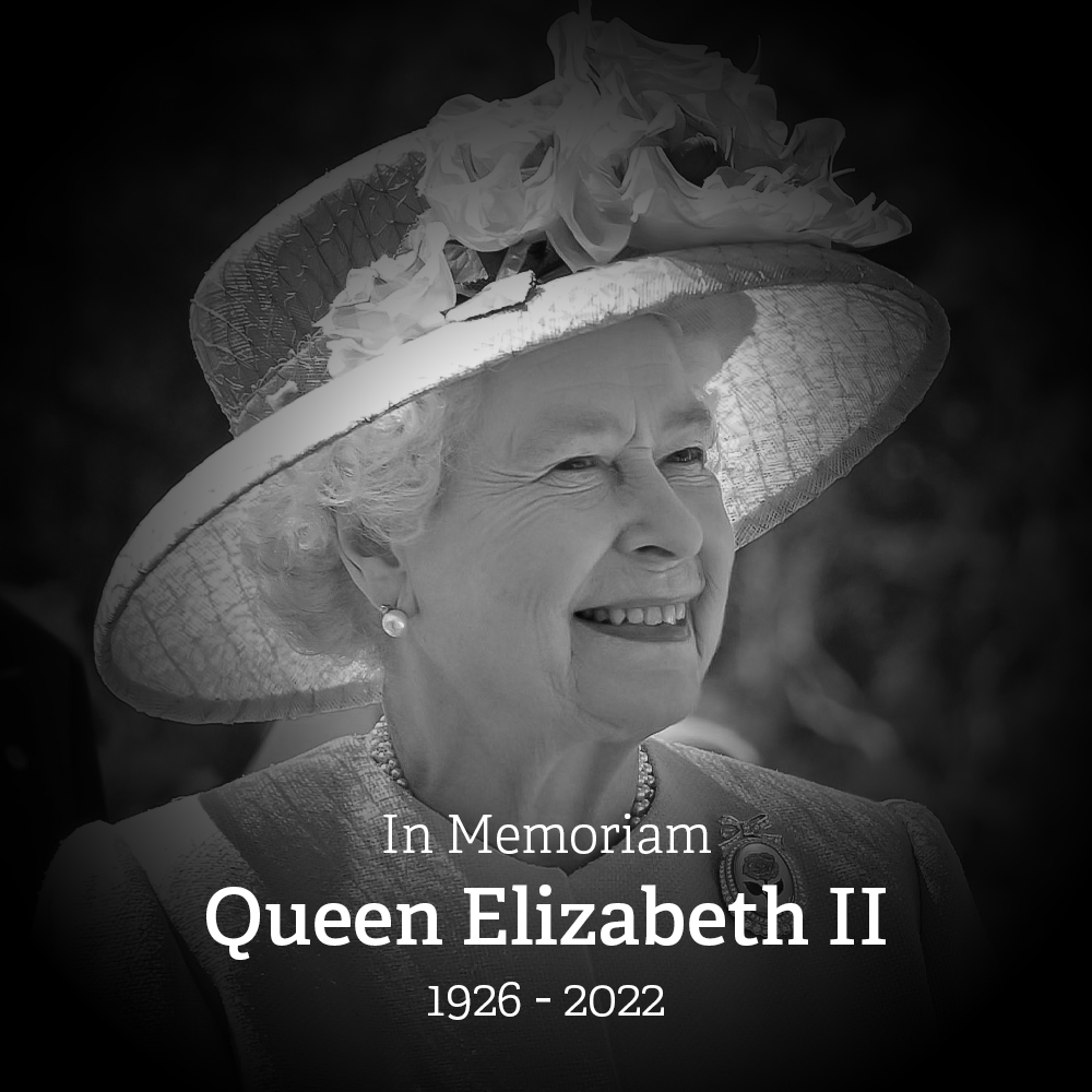 Monday September 19th , the date of Her Majesty The Queen’s funeral, has been declared a Bank Holiday.  

As a sign of respect, our offices and phone lines will be closed on this date. 

Regular opening hours will resume as normal Tuesday 20th September.