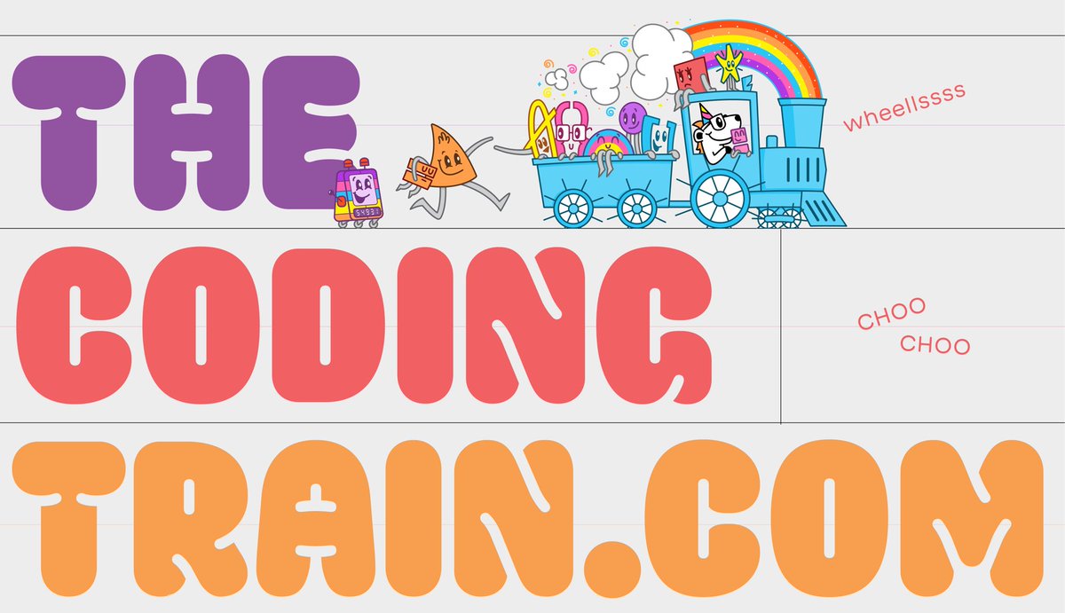 We are excited to announce we have a 📢NEW CODING TRAIN WEBSITE!!📢