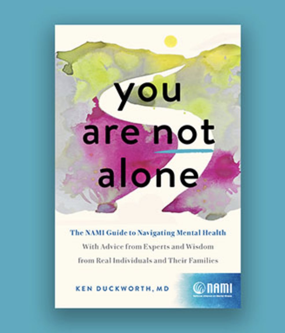 You Are Not Alone, the NAMI Guide to Navigating Mental Health, will be available in 1 WEEK.🚨🗓

To help us promote this important new resource with our free downloadable toolkit, learn more about our book tour, or pre-order your copy today, visit nami.org/notalonebook