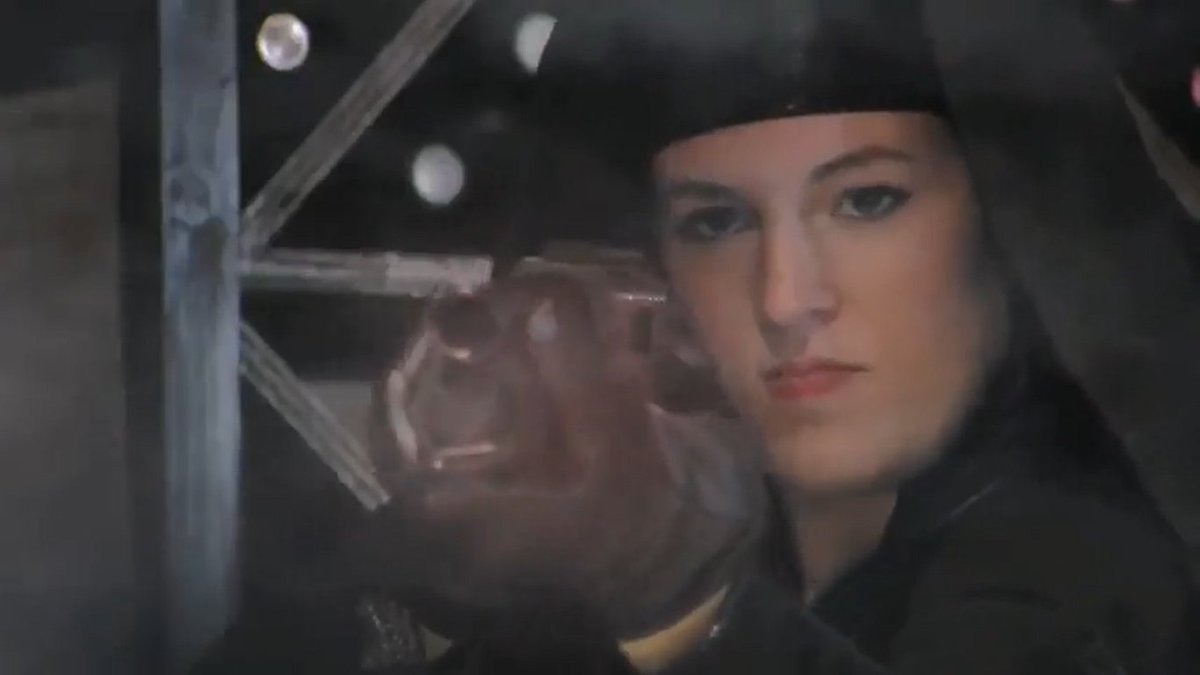 Graham π (@sirtwinbeard) on Twitter photo Nun of That (2008) d. Richard Griffin
'The Order of the Black Habit' is a group of supernatural vigilante nuns seeking revenge against the mob. The wonderful <a href="/Sarah_Nicklin/">πππππ π½ππππππ</a> is Sister Wrath who kicks a lot off ass as she fills one gangster after another with holes. Lots of fun... Nun of That (2008) d. Richard Griffin
'The Order of the Black Habit' is a group of supernatural vigilante nuns seeking revenge against the mob. The wonderful <a href="/Sarah_Nicklin/">πππππ π½ππππππ</a> is Sister Wrath who kicks a lot off ass as she fills one gangster after another with holes. Lots of fun...