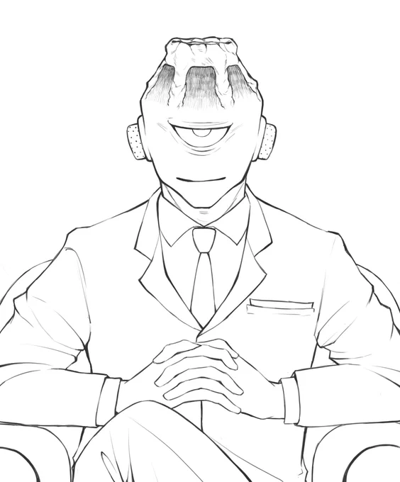 #皆さん線画と塗った後を見せてくださいそろそろ今月もじょごたんを描くわよ(誰得) 