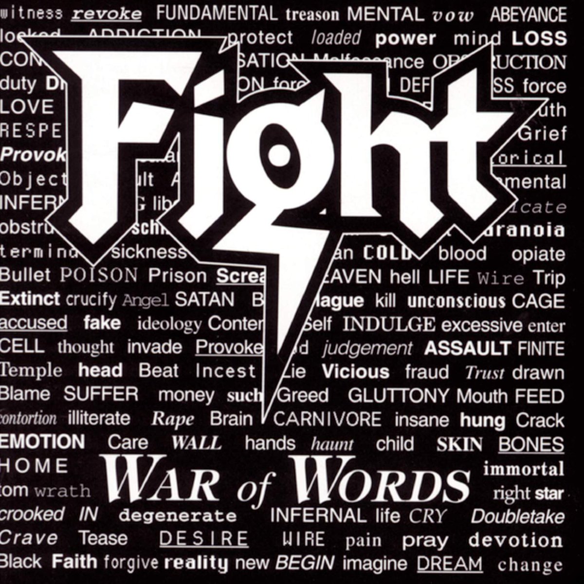 METALSHOPROCKS's tweet photo. September 14, 1993: Featuring Rob Halford on vocals, Fight released their debut album "War of Words". The first full LP Halford recorded after leaving Judas Priest includes single "Little Crazy" heard on METAL SHOP https://t.co/cYq08C8Im6 #FightBand #RobHalford #JudasPriest https://t.co/tdOdP1AEGq