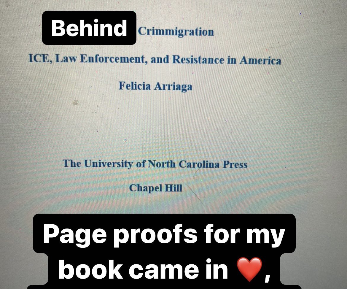 Behind Crimmigration, Felicia Arriaga