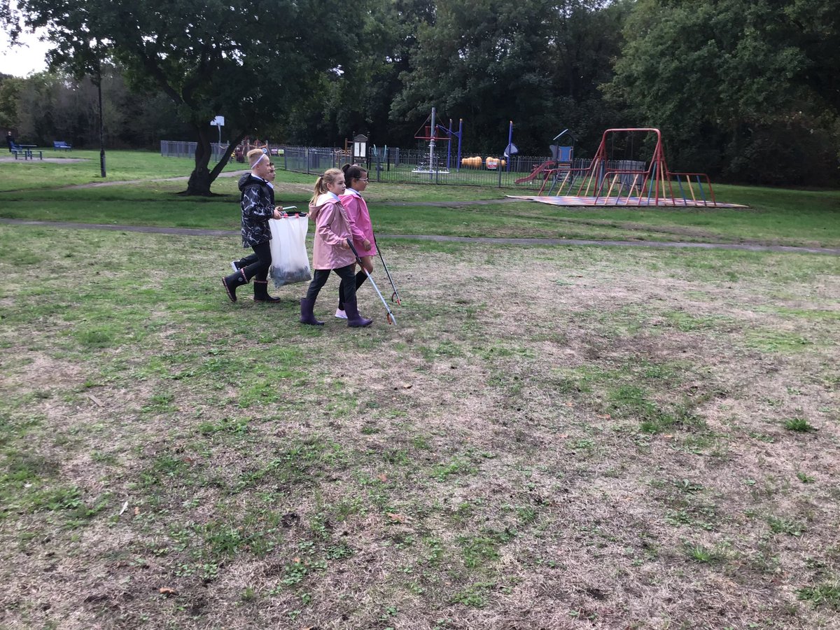 What a busy day we’ve had! 
Today we went on a litter pick to collect plastic from around our school and local area. We couldn’t believe some of the things we found!!! <a href="/FishLocalGB/">Fish Local</a>