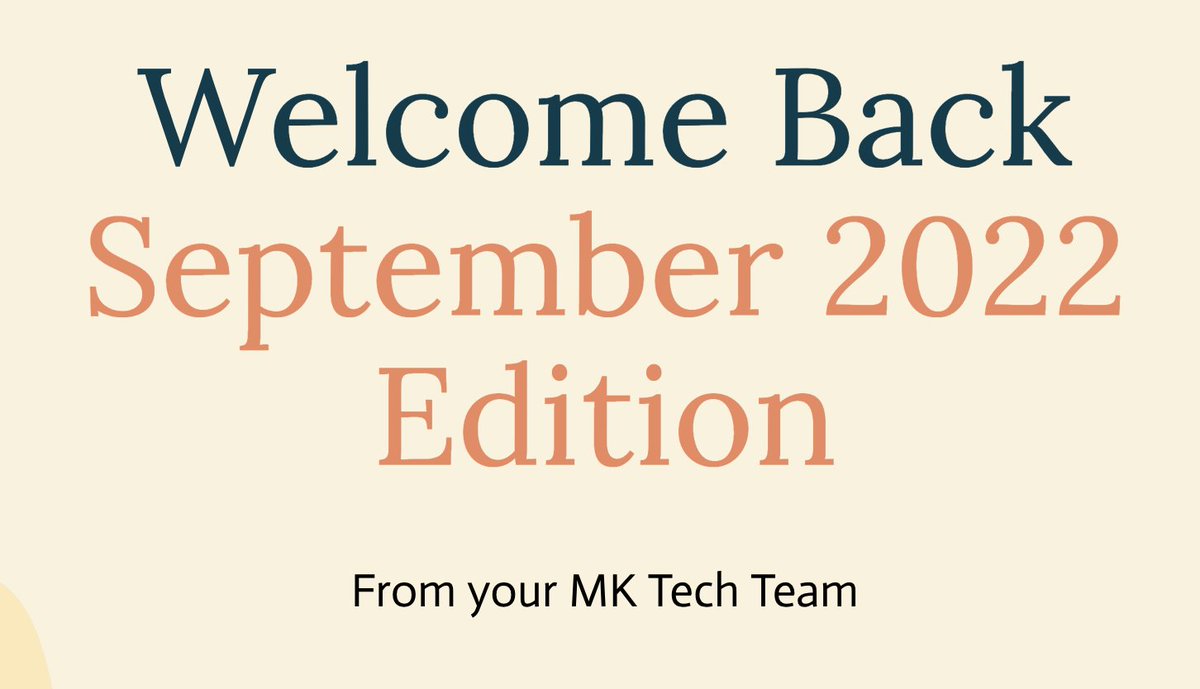 MK_EdTech's tweet image. Check out our September edition of the Technology Integration Newsletter!

As always it is packed with great resources and opportunities!

docs.google.com/presentation/d…