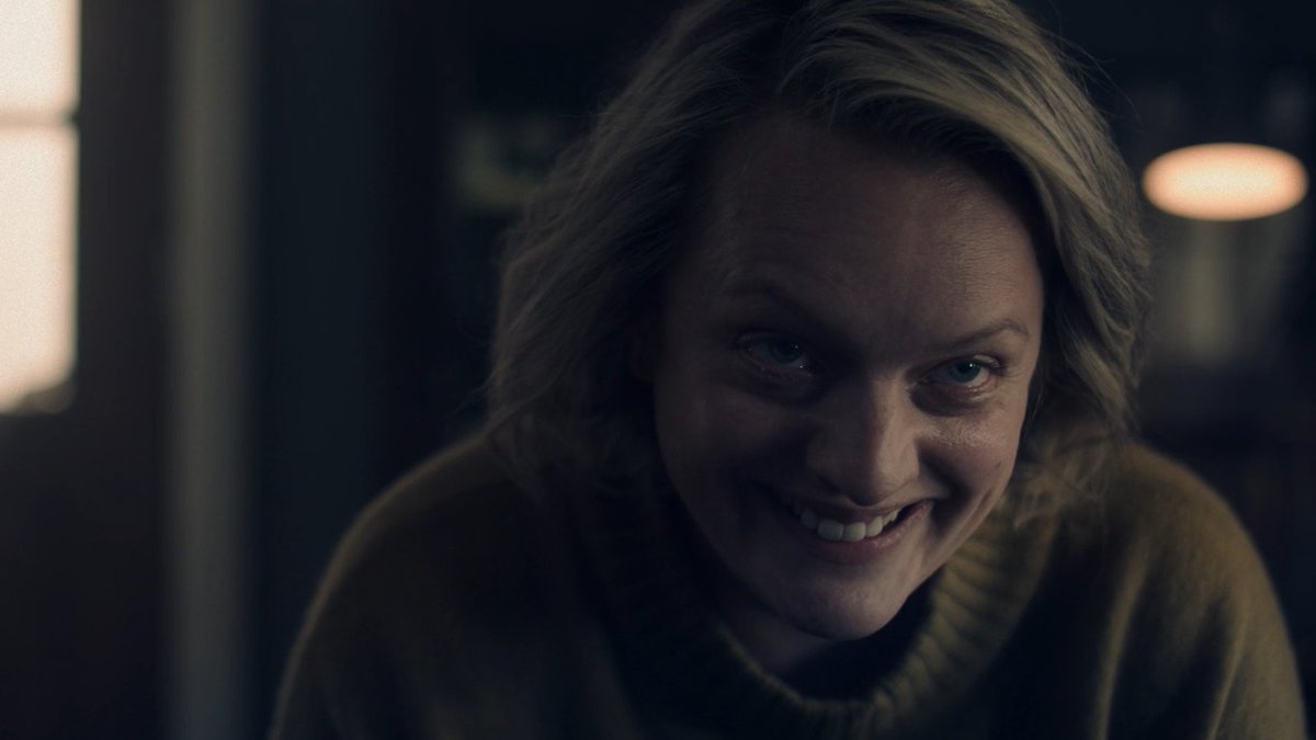 serenasjoy's tweet image. so happy to see my favorite unhinged queen again #TheHandmaidsTale