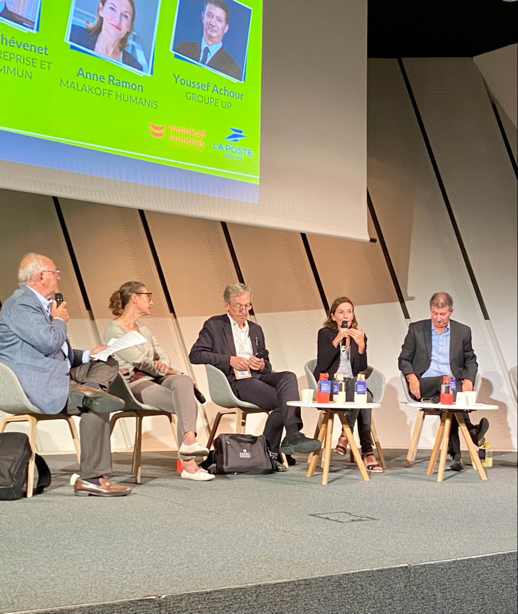 MalakoffHumanis's tweet photo. 💬"Malakoff Humanis du fait de son histoire, de sa finalité et de son mode de fonctionnement porte, au cœur même de son ADN, la recherche du bien commun". @AnneRamon1 #Produrable2022 https://t.co/1RgkorjJSY