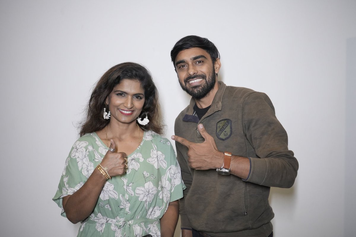 Anil_CJ's tweet photo. @Anil_CJ  It was an awesome time working with the Singer, Shamitha Malnad for a film commercials. https://t.co/tKzQp1eKfJ