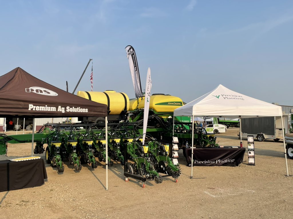 We are setup for day two of <a href="/BigIronFarmShow/">Big Iron Farm Show</a> . Find us at booth 1307 today and Thursday! <a href="/PASHitterdalPP/">Troy Amundson</a> <a href="/PASHitterdal/">Beau Jacobson</a> <a href="/PrecisionPlant/">Precision Planting</a>