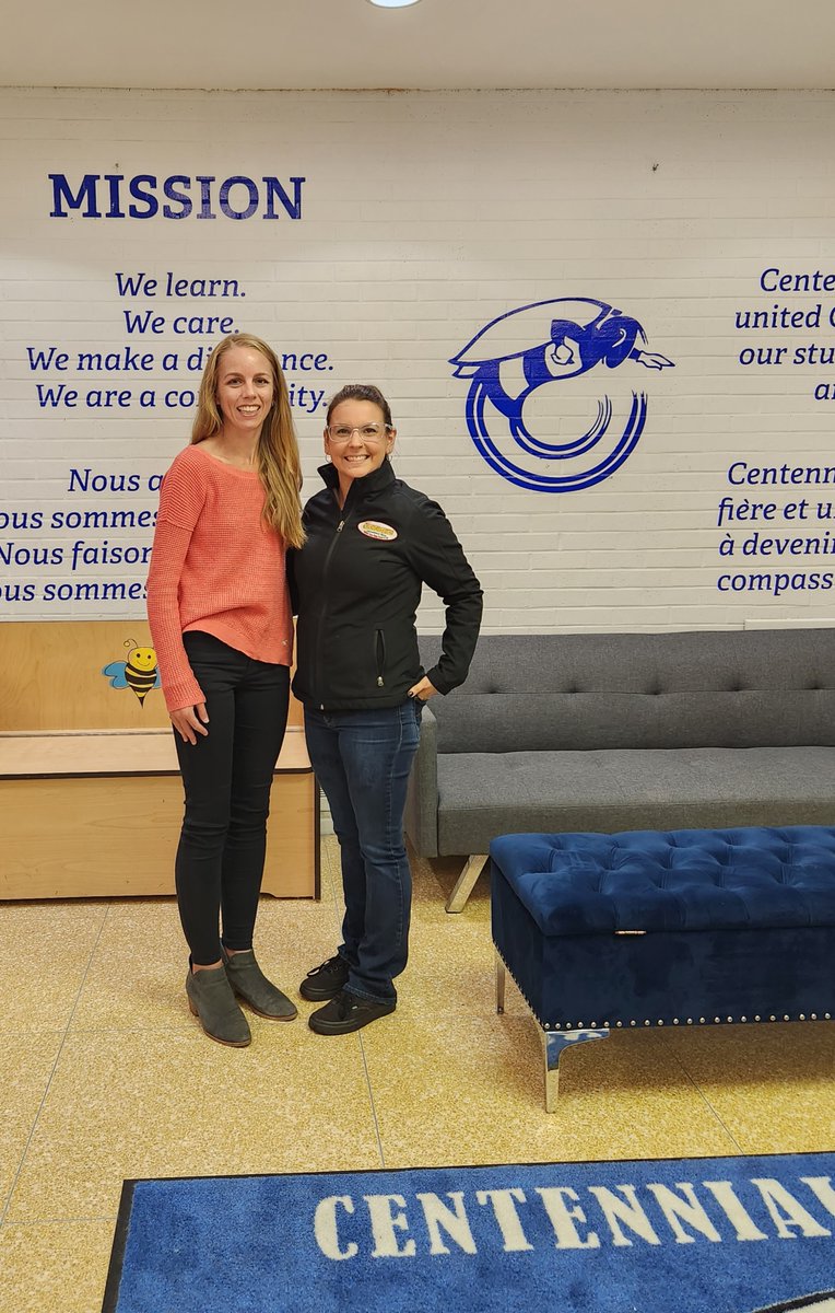 Thank you to Meagan from Scholten's Somerset for dropping off a cash donation as well as school supplies. Your support of Centennial school is AMAZZZZING!!!