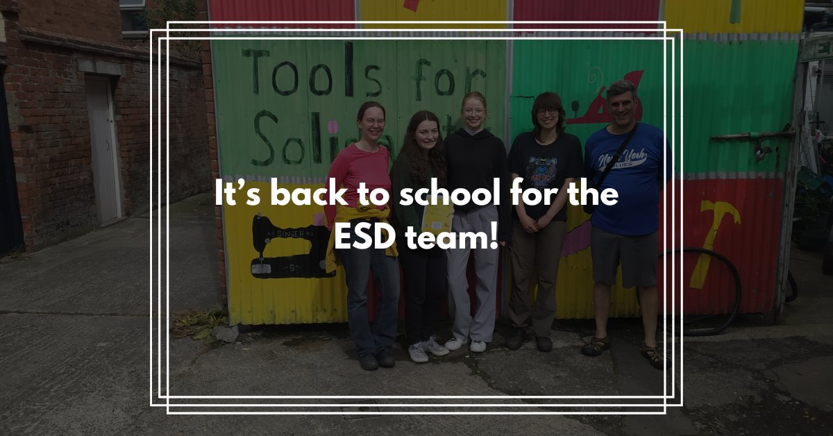Today, Roisin, our ESD officer, went to the first school of the year to deliver the ESD programme. This is possible thanks to the support of <a href="/Irish_Aid/">Irish Aid</a>!
 If you are a teacher or parent, don’t hesitate and feel free to explore the ESD website! 
#education