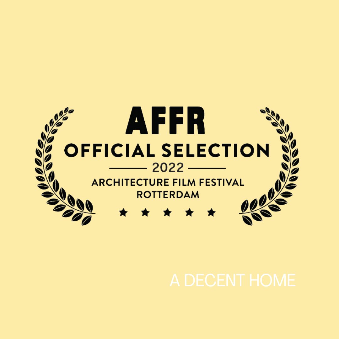 We are thrilled to announce #ADecentHome will be screening at the Architecture Film Festival Rotterdam, <a href="/AFFR/">Architecture Film Festival Rotterdam</a>, Friday October 7th at 7pm. 

Link in bio for tickets and festival information. 
#filmfestival
#international
#documentary 
#affordablehousing  
#fairhousing
#AAFR