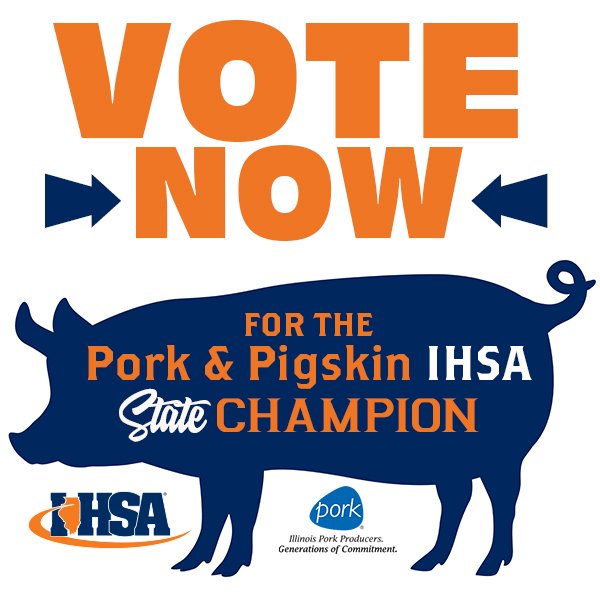 LadyWhipsBball's tweet photo. 🗳️🐷♨️
Vote for Hampshire and the Dumoulin Pork Chop Sandwich in the @IHSA_IL Pork &amp; Pigskins Championship! 
Vote below for Hampshire! 
⬇️⬇️⬇️⬇️⬇️⬇️
https://t.co/KhkfPzG47u – at Hampshire High School
@HampshireWhipp1 https://t.co/WdyWvtxrFA