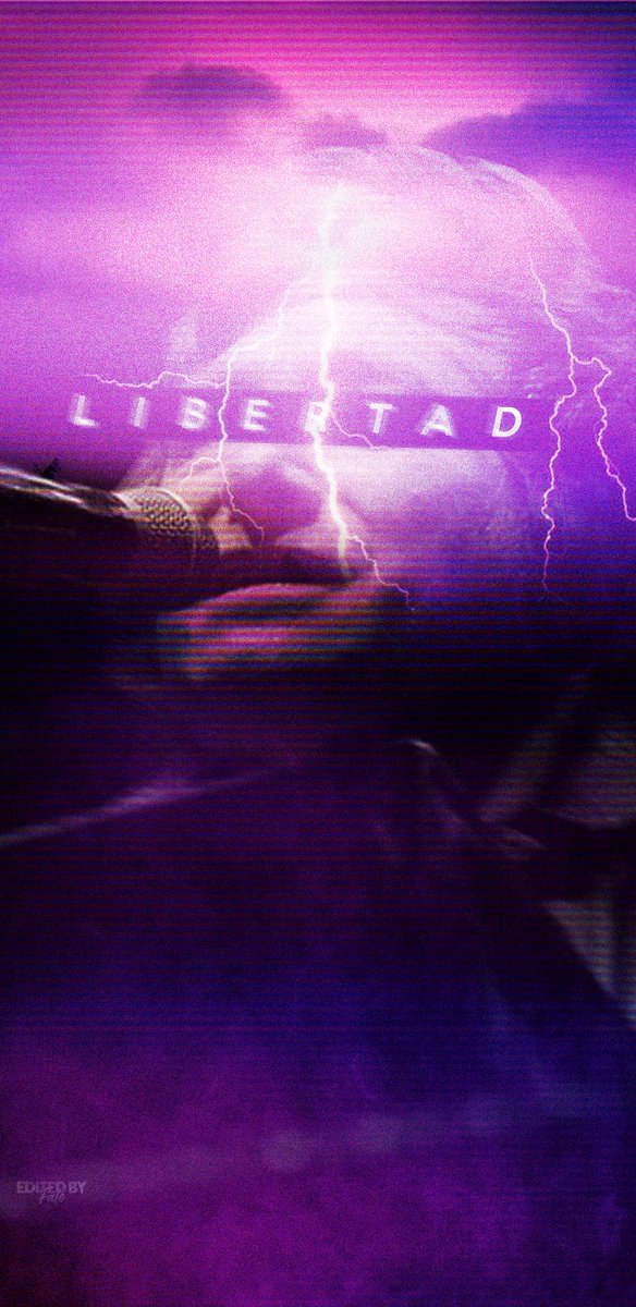 EditedByFate's tweet photo. Javier Milei wallpaper - Libertad @JMilei #wallpaper #vaporwave https://t.co/vuvuPqm2dB