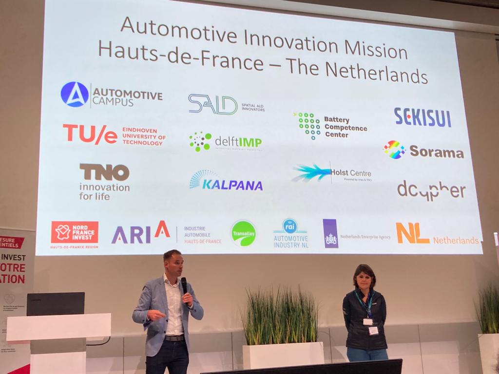 NL Ambassade France (@nlenfrance) on Twitter photo Notre mission d'innovation est à <a href="/transalley/">Transalley</a> en <a href="/hautsdefrance/">Région Hauts-de-France</a> pour le futur de l'automobile. Avec <a href="/campus_helmond/">Automotive Campus</a>, <a href="/DelftIMP/">Delft IMP</a>, <a href="/HolstCentre/">Holst Centre</a>, <a href="/TNO_pers/">TNO Pers</a>, <a href="/TUeindhoven/">TU Eindhoven</a>, <a href="/Automotive_NLD/">RAI Automotive Industry NL</a> et @IAnetwork . #FRNL. Objectif: coopération dans le domaine automobile et #batteries Notre mission d'innovation est à <a href="/transalley/">Transalley</a> en <a href="/hautsdefrance/">Région Hauts-de-France</a> pour le futur de l'automobile. Avec <a href="/campus_helmond/">Automotive Campus</a>, <a href="/DelftIMP/">Delft IMP</a>, <a href="/HolstCentre/">Holst Centre</a>, <a href="/TNO_pers/">TNO Pers</a>, <a href="/TUeindhoven/">TU Eindhoven</a>, <a href="/Automotive_NLD/">RAI Automotive Industry NL</a> et @IAnetwork . #FRNL. Objectif: coopération dans le domaine automobile et #batteries