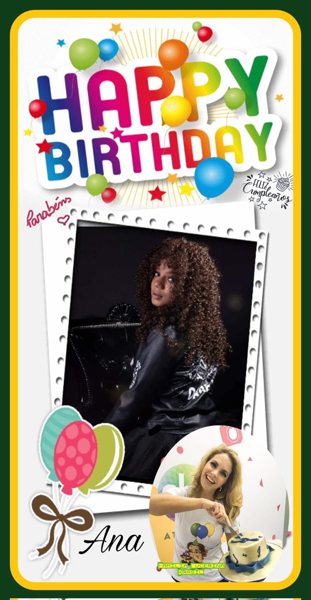 FamiLucerinaBR's tweet photo. @LuceroMexico diva❤️, hoje é um dia muito especial para @AnaPequenitaLuc ! É o dia que essa princesa faz 15 anos! Parabéns  linda 👏🏻🎂🎈🎁🎉🎊🥳😘🥰 Ela ficará muito feliz se você a felicitar com PARABÉNS e BEIJOCAS! Sim pi ri rim
Deus abençoe sua vida sempre!!! https://t.co/8XOnFAGKtW