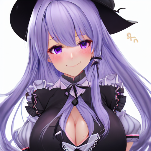 にや～
#WaifuDiffusion
#Prompt は ALT 