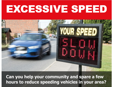 KentSpeedwatch's tweet image. #ChartSutton Speedwatch group in @kentpolicemaid observed a Black Skoda travelling at 42mph in a 30mph limit on 12/09/2022, details passed to #KentPolice for action.
