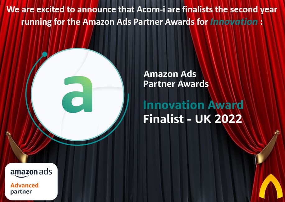 acorni1's tweet photo. Super proud to be finalists for the second year running for the @AmazonAds Partner Awards 2022 for Innovation 🎉🙌🏽 Great job team 😘 https://t.co/oABWMymX2M
