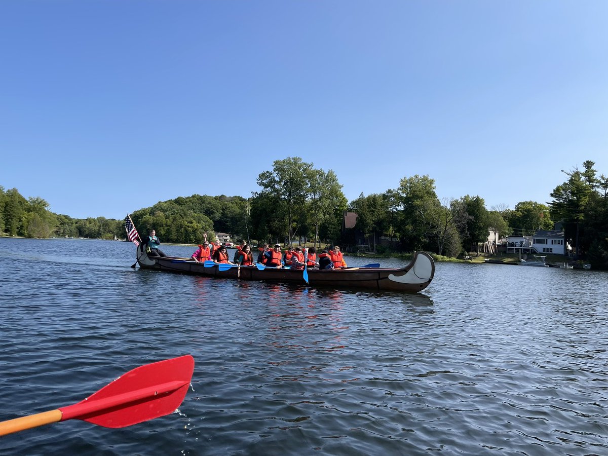 MrsZipperer's tweet photo. Yesterday’s 7/8th grade camp was great! I think the kids even got some sleep last night.  Can’t wait to see what today’s adventures include! #reedsvillesd #environmentalcamp https://t.co/Fe0Y3eflnE