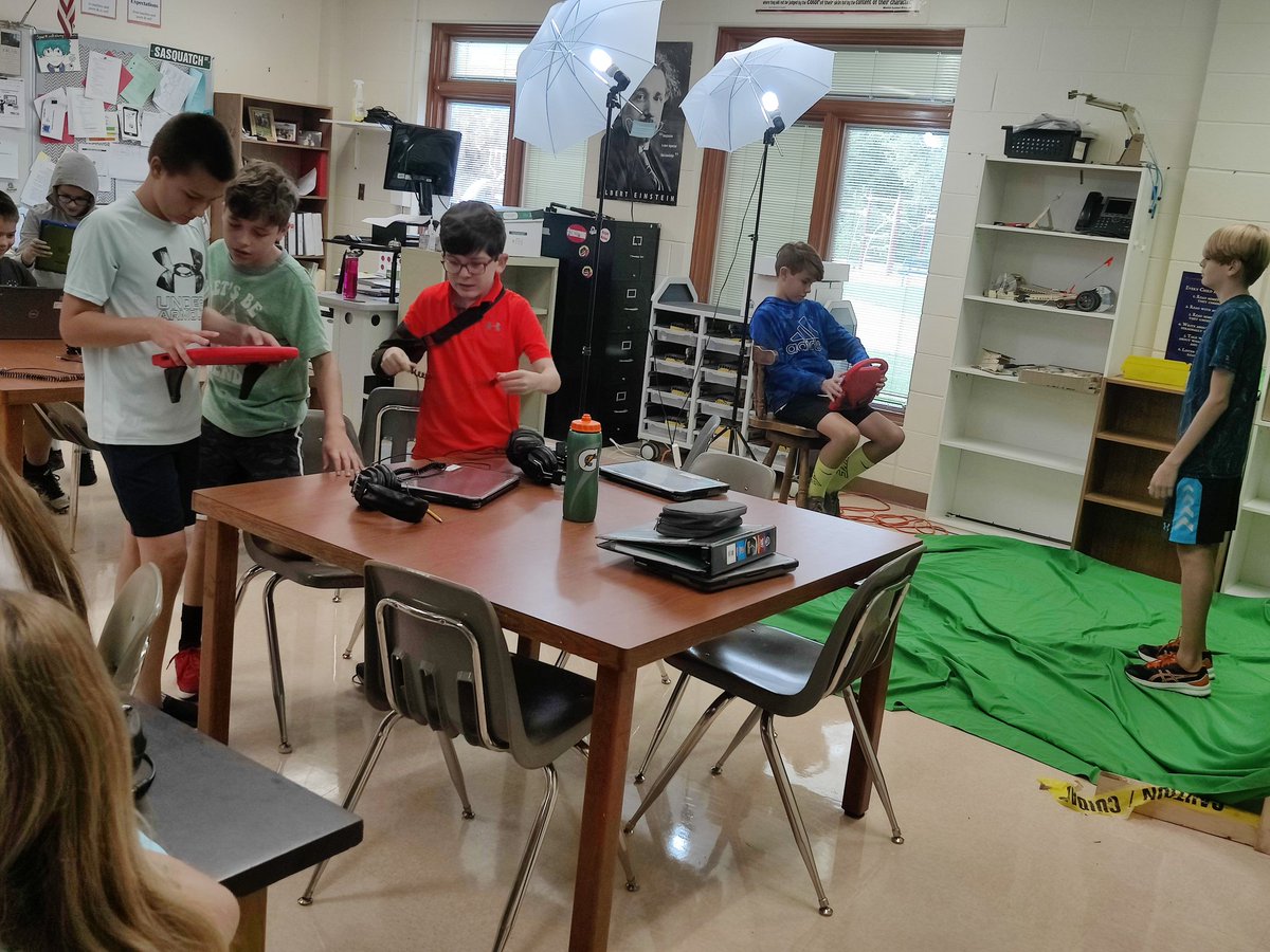 Warming up to greenscreen!