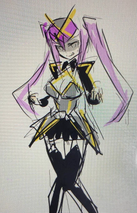 カイザの擬人化ってムズイわー未だにゆうの氏カイザのファーストインプレッションが強すぎるw①今年描いたカイザ案②去年描いたカイザ案③サイガたん(啓太郎カイザ)を悪くしてみた案#ライダー少女 