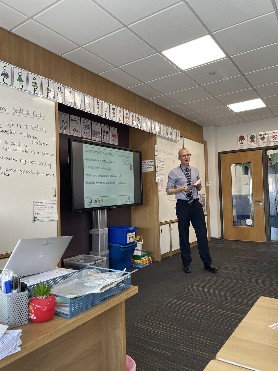 ClydePrimary's tweet photo. Mr Digweed delivering our second session of ‘Improving Our School’ focusing on data. @WP_IOC @wp_education #ClydeCLPL https://t.co/MnpF5QlknB