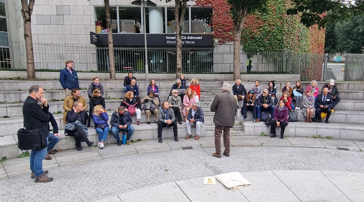 IHTA_RIA's tweet photo. Howard Clarke at Wood Quay #ICHT2022 https://t.co/uGgaGMESRw
