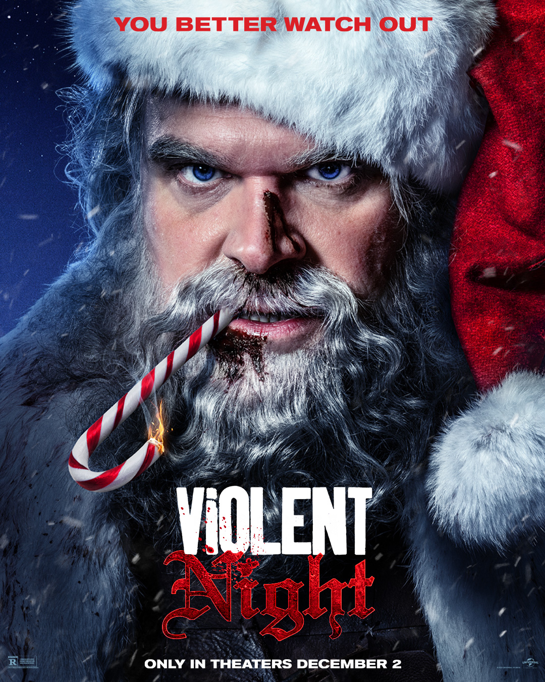 Violent Night met David Harbour komt op 30 november 2022 naar Belgische bioscopen