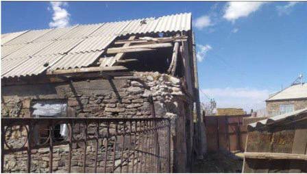 Donieeeea's tweet photo. Azerbaijani armed forces expanded the geography of shelling and war crimes in the direction of civilian communities of #Armenia. They have intentionally caused significant damage to residents who were forced to leave their homes and left their cattle under attacks. https://t.co/QyZHpXLs6b