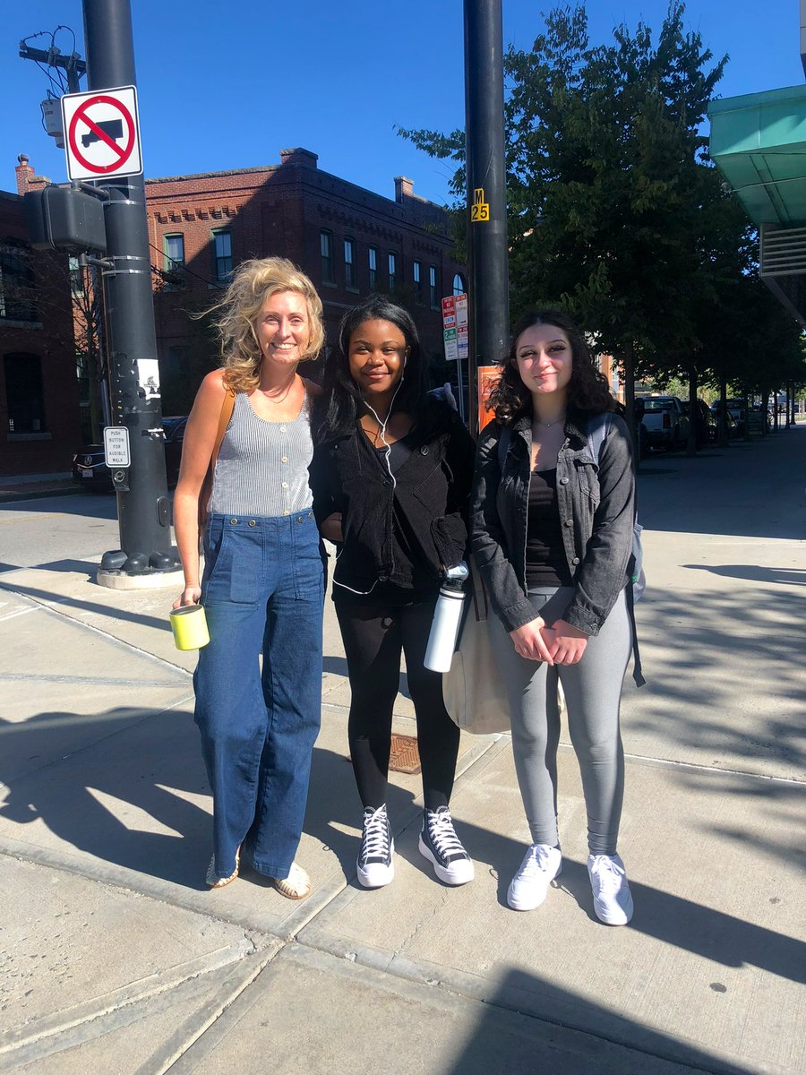 Marthe and Ava scored high enough to begin college math courses today at @FoundryCamb and we couldn’t be more proud! #citylab #cityasalab #deeperlearning #experientiallearning @digitalreadyMA @RPS_Super @SJonesMulligan @SLivote