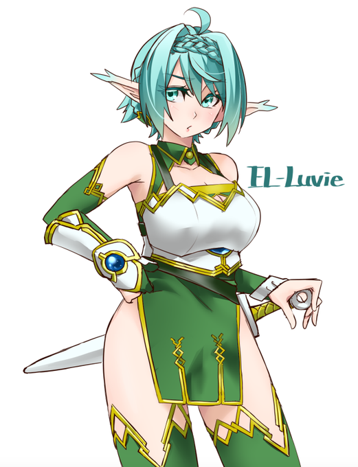 光のエルフ(Arcelf)のルヴィ(Luvie)ちゃん
「買い出し?丁度手隙の私に任せてもらおう!アリア...なぜそんな不安そうな顔をするんだ...で、殿下まで...!?買い出しくらい私にだってできるぞ...」 
