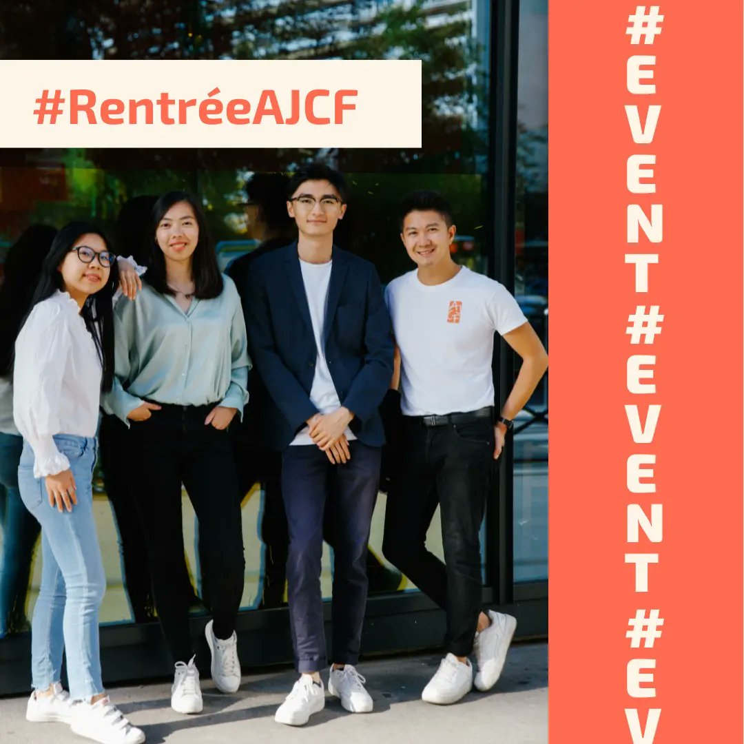 ajcf_fr's tweet photo. #RentréeAJCF - Programme de la rentrée 😍
✨ Comme chaque année, l'AJCF organise une Rentrée Grand Public, un moment fort de rencontres avec nos membres , pour présenter les perspectives, les projets et les activités de l'association.
#AJCFCommunity #AJCFFamily #CestLaRentrée https://t.co/lP17ZYknYv